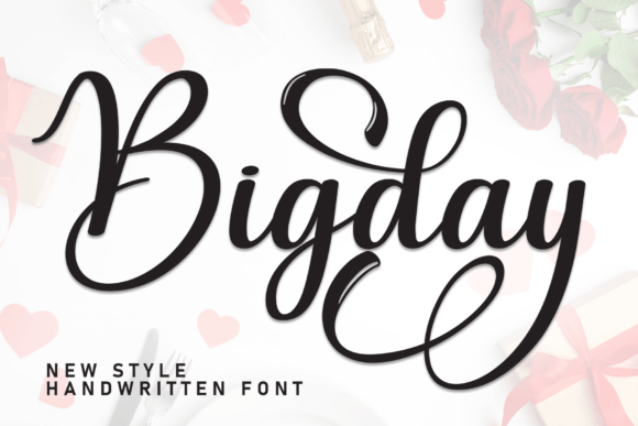 Bigday: Elevating Modern Design with Handwritten Elegance