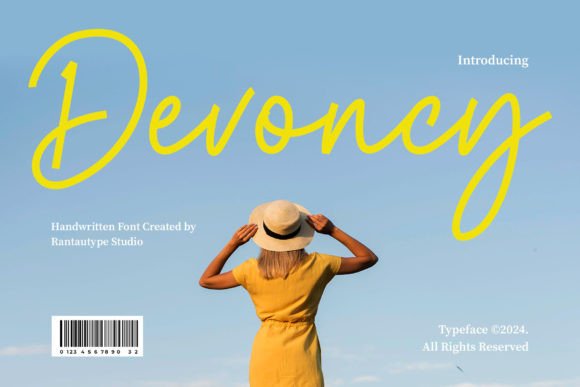Devoncy: A Handcrafted Font for Bold, Authentic Branding