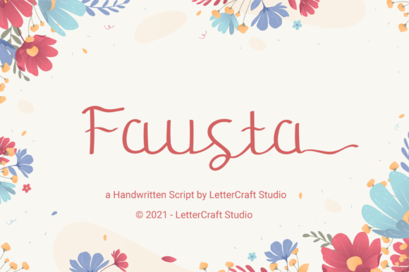 Fausta: A Timeless Handwritten Font for Modern Design
