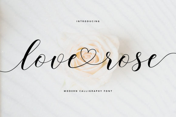 Love Rose: Elevating Design with Elegant Typography