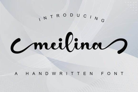 Meilina: An Enchanting Handwritten Font for Modern Design