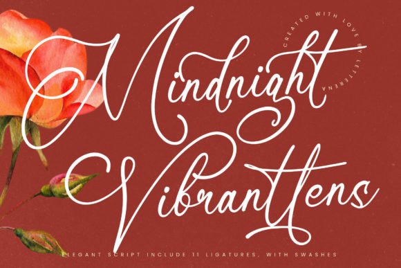 Mindnight Vibranttens: A Font for Modern Elegance