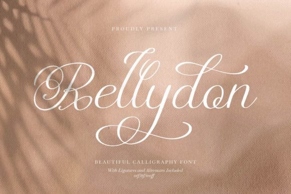 Rellydon: A Script Font for Elegant Design