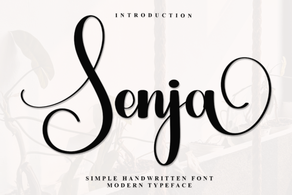 Senja: The Handwritten Font for Fresh & Casual Design