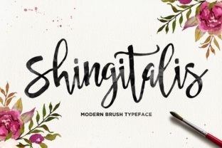 Shingitalis: Crafting Authenticity with a Handwritten Font