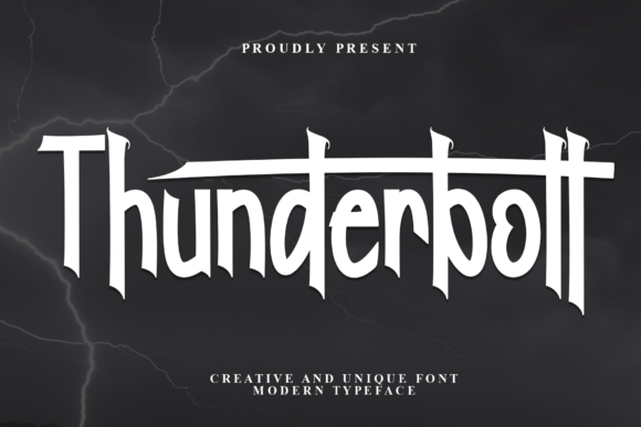 Thunderbolt: Elevating Design with Contemporary Calligraphy